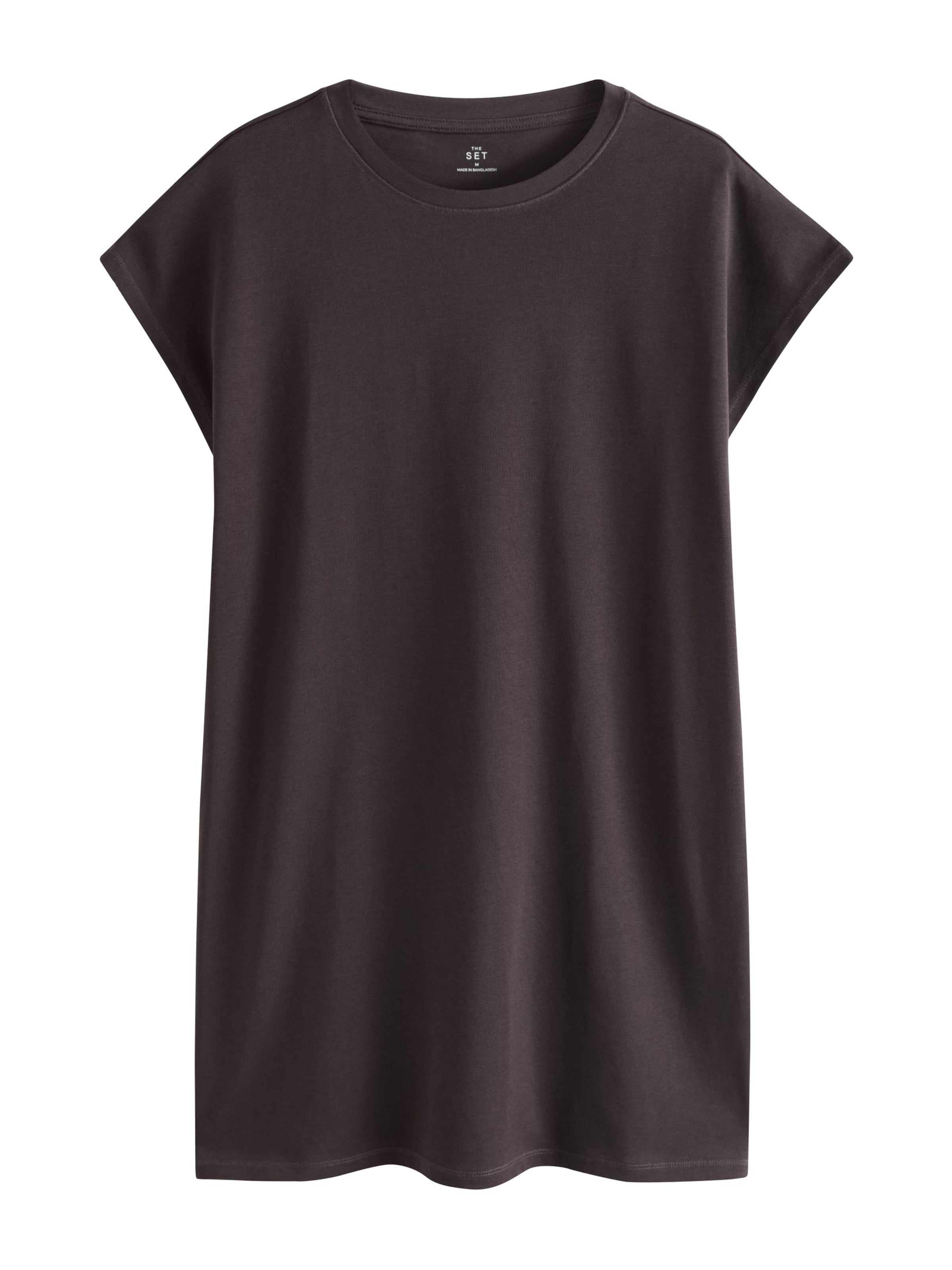 The Set - Vestido en marrón