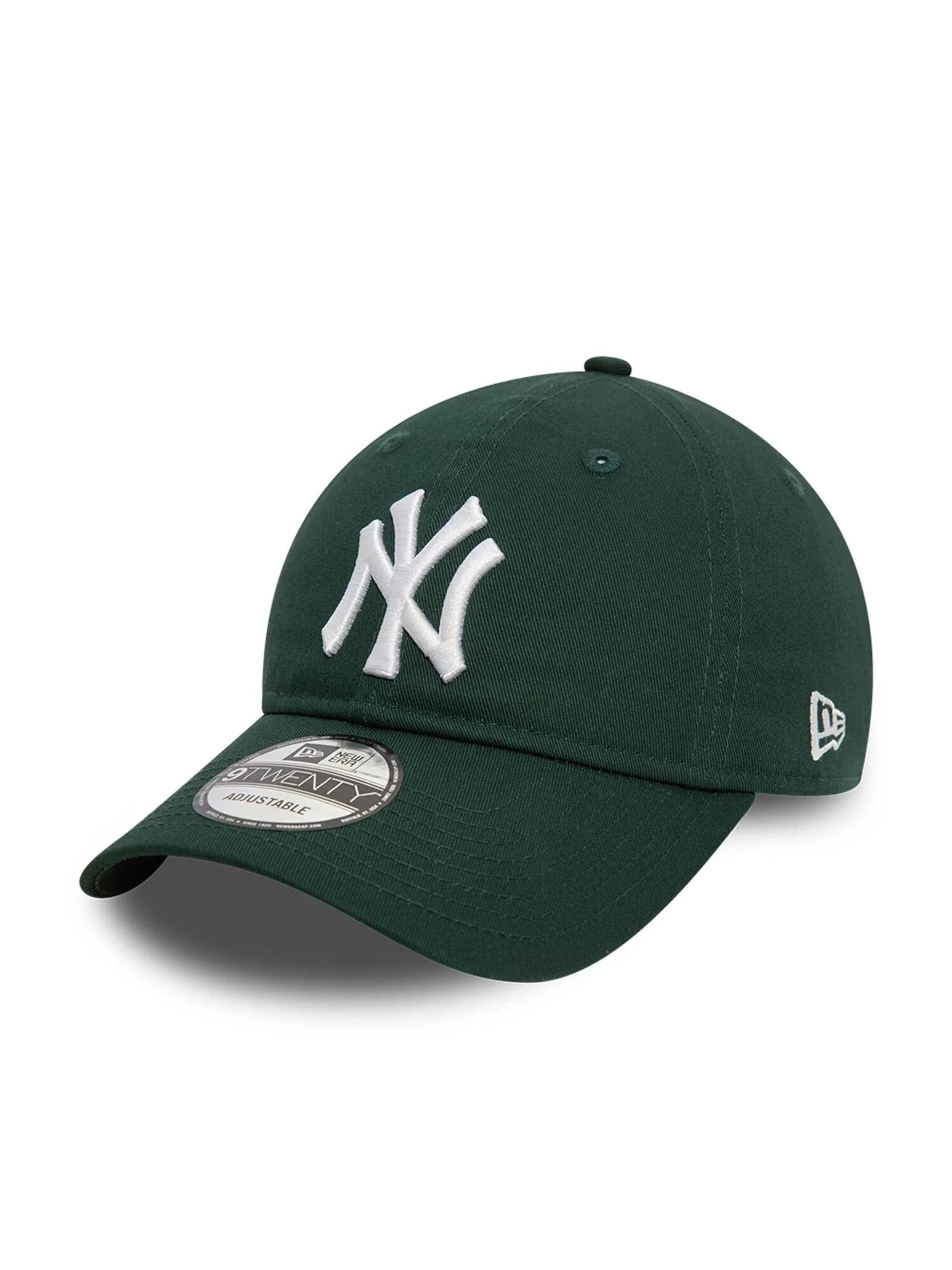 NEW ERA Athletic Cap '9TWENTY New York Yankees League Essential' in Green: front