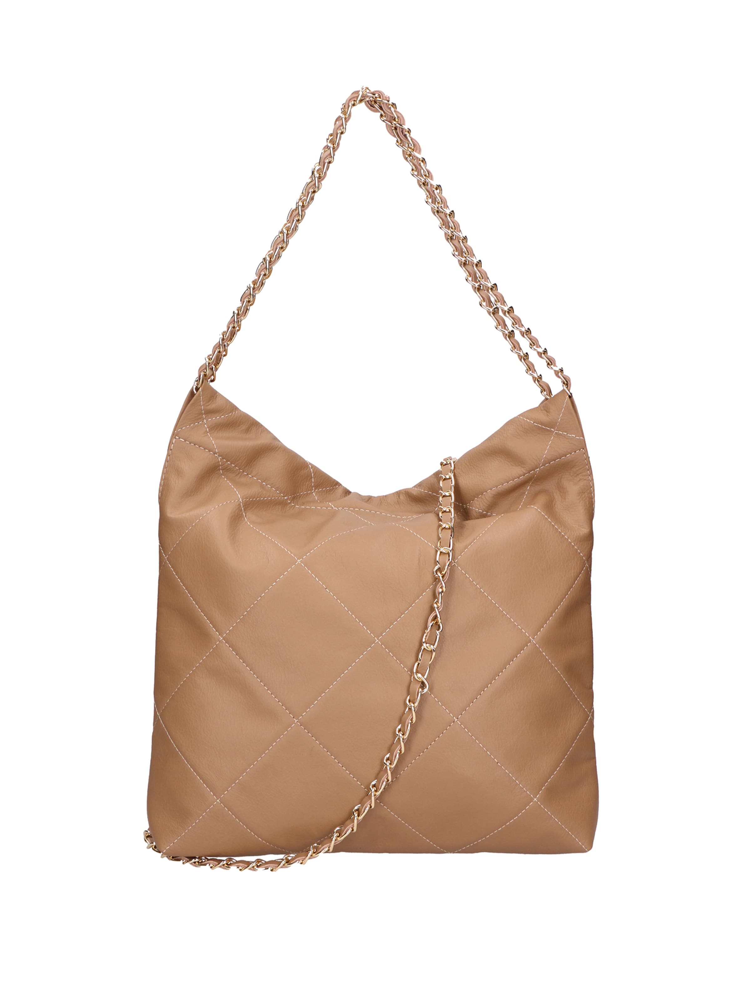 Gave Lux Shoulder Bag in Beige: front