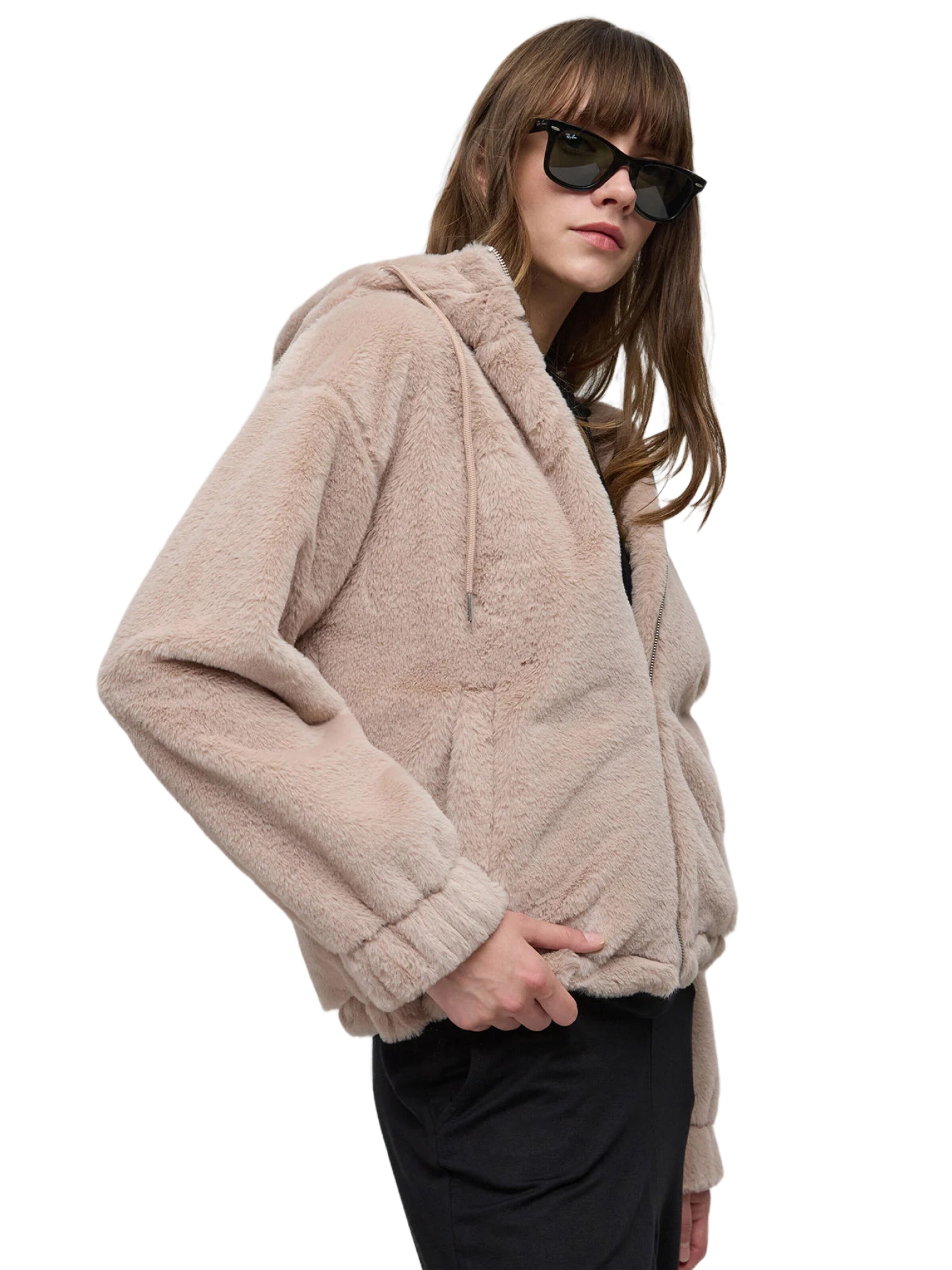 No Matter What Between-season jacket in Brown