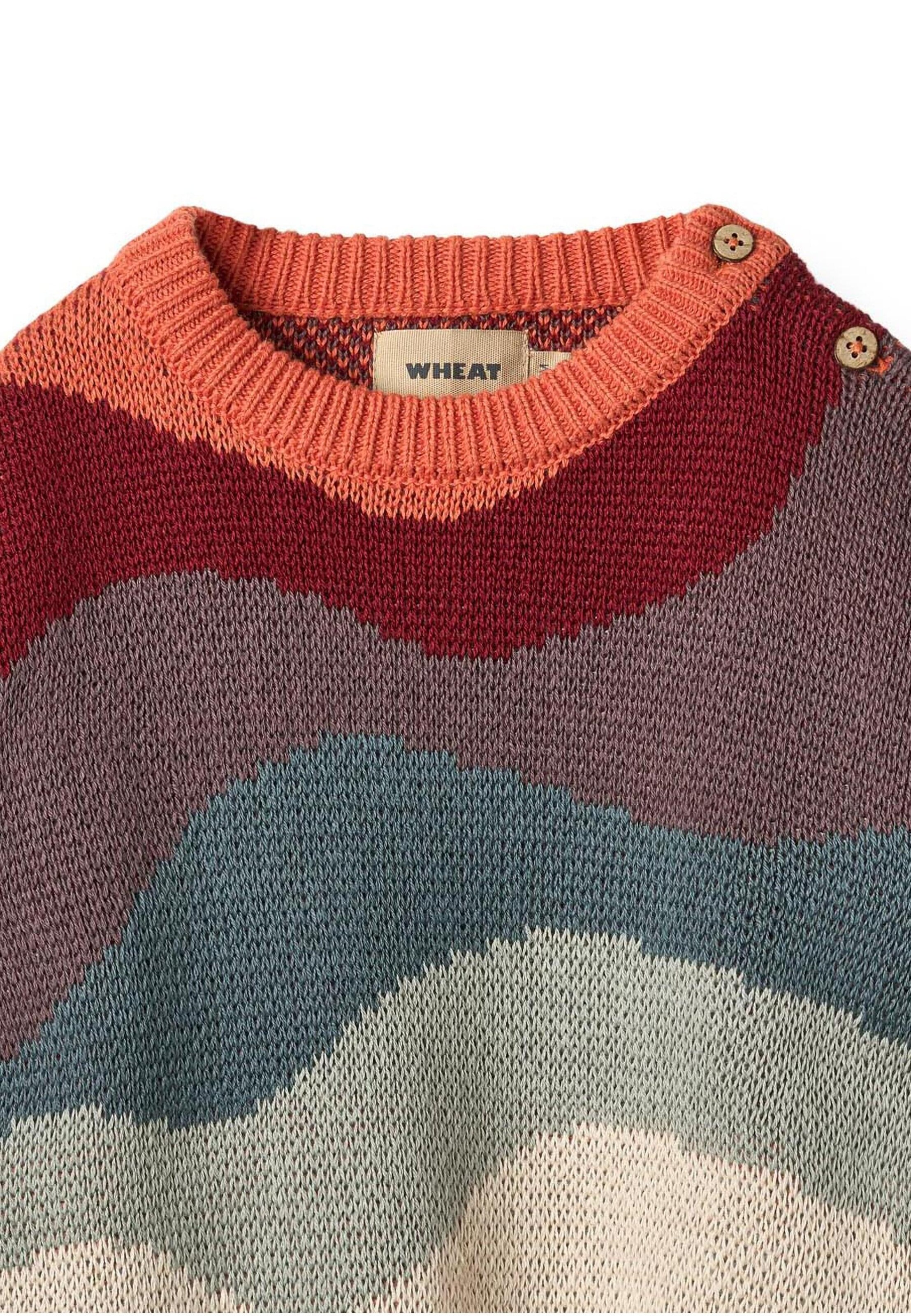 WHEAT Sweater 'Knud' in Orange