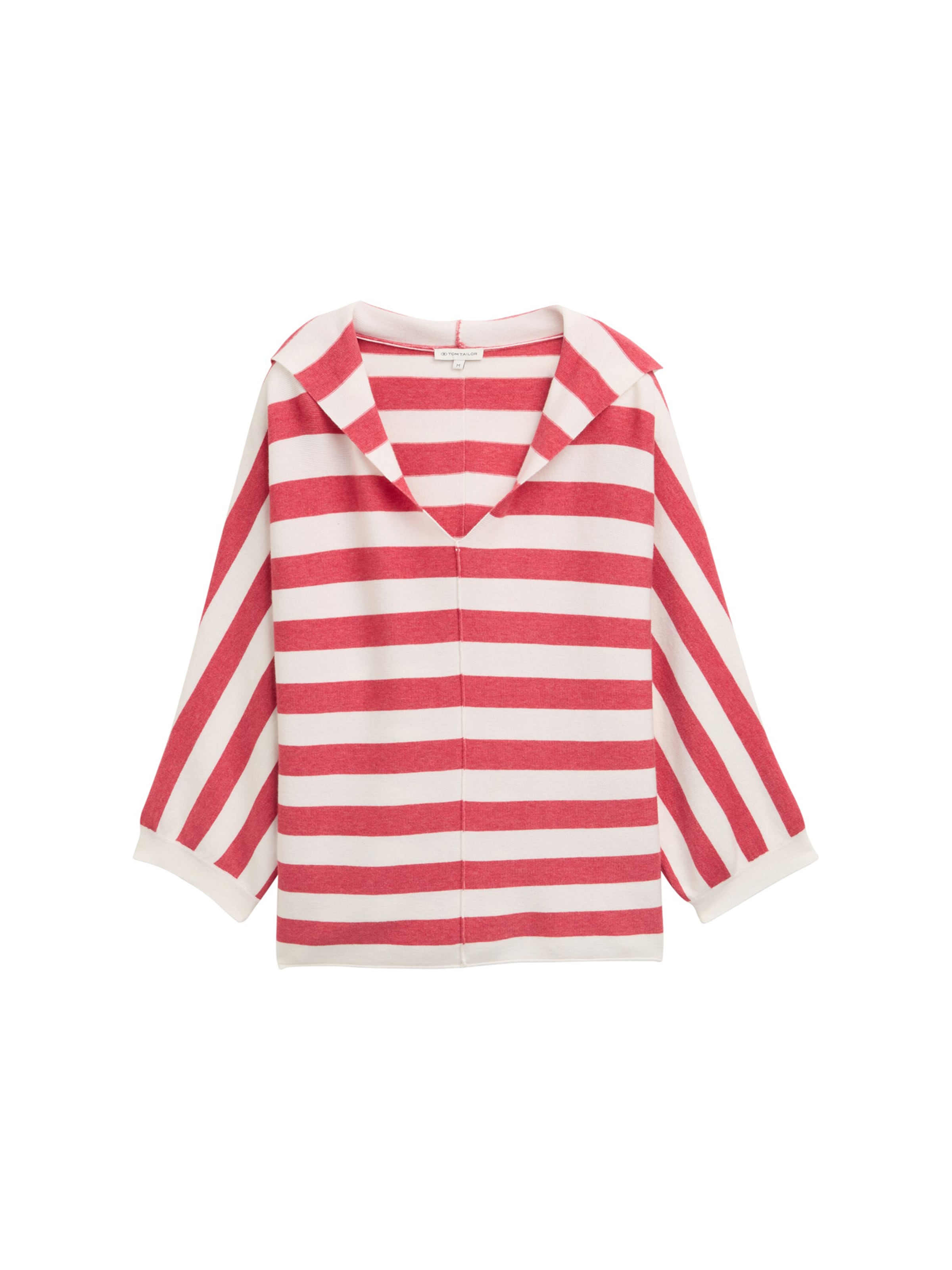 TOM TAILOR Sveter - Červená: predná strana