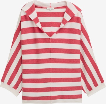TOM TAILOR Sweater in Red: front