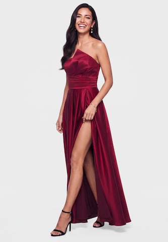 Ombre Evening dress in Red
