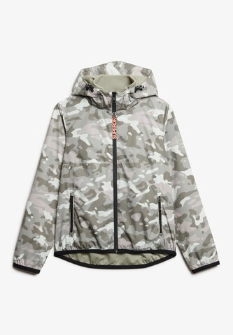 Veste mi-saison Superdry en vert : devant