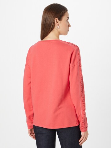 Sweat-shirt 'Into The Blue' Soccx en rouge