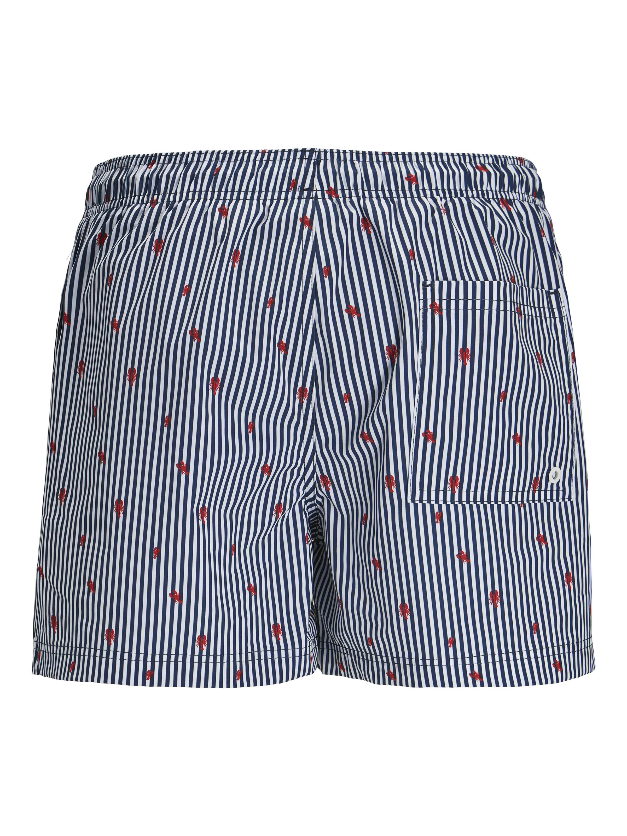 JACK & JONES Zwemshorts in Blauw