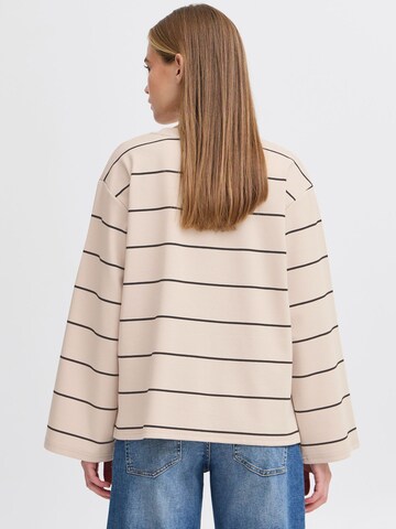 Pull-over 'Kala LS' ICHI en beige