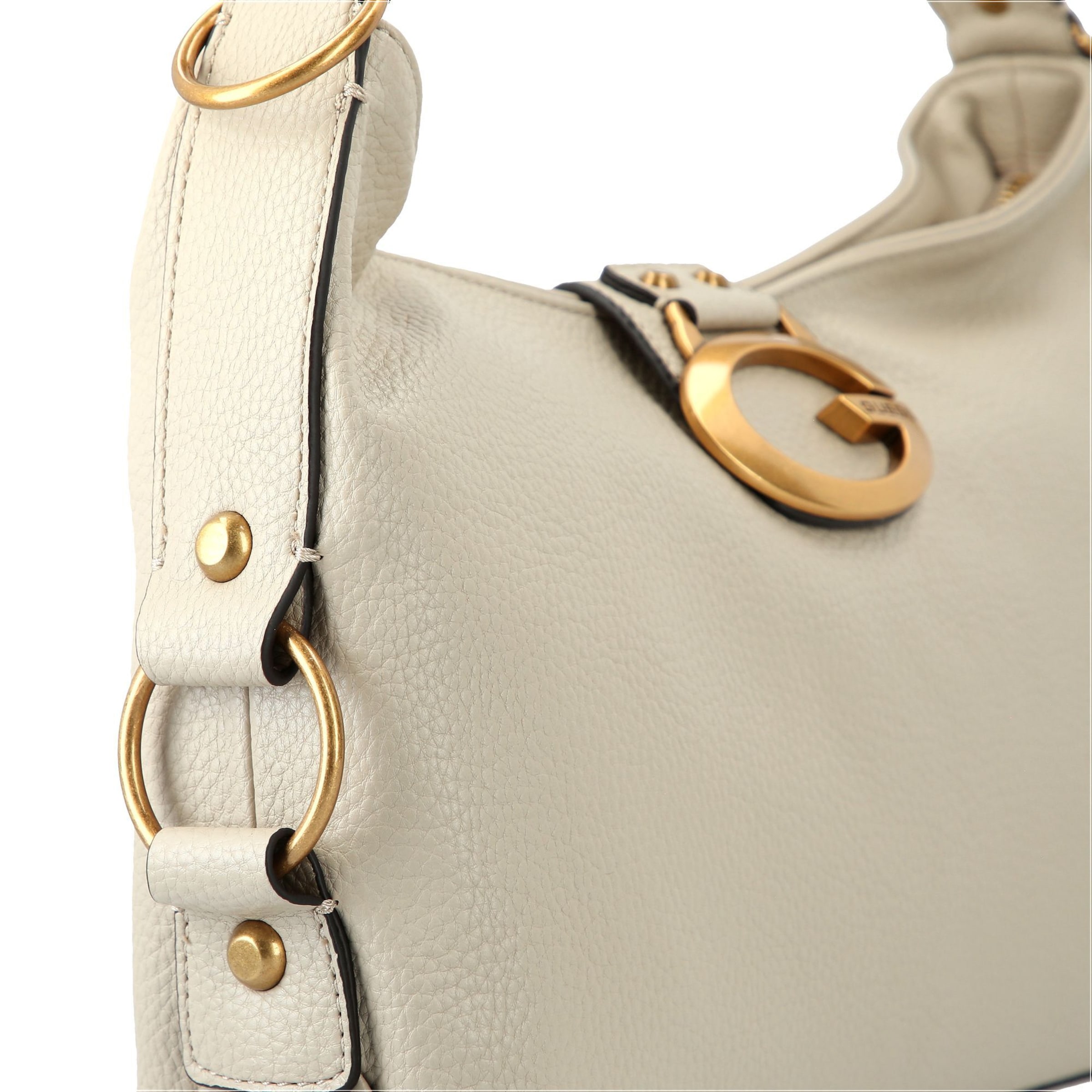 GUESS Schultertasche 'Camden' in Beige
