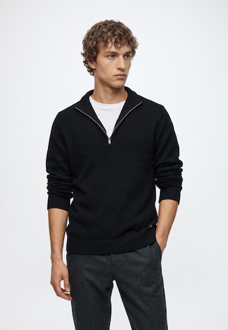 Petrol Industries Sweater in Black: front