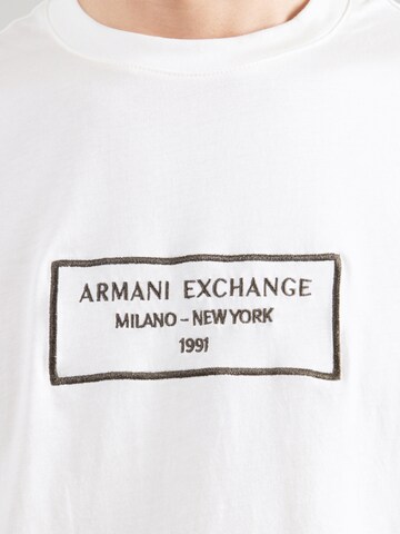 T-Shirt ARMANI EXCHANGE en blanc