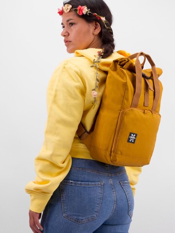 Manufaktur13 Backpack 'Mini Roll-Top DayPack' in Yellow