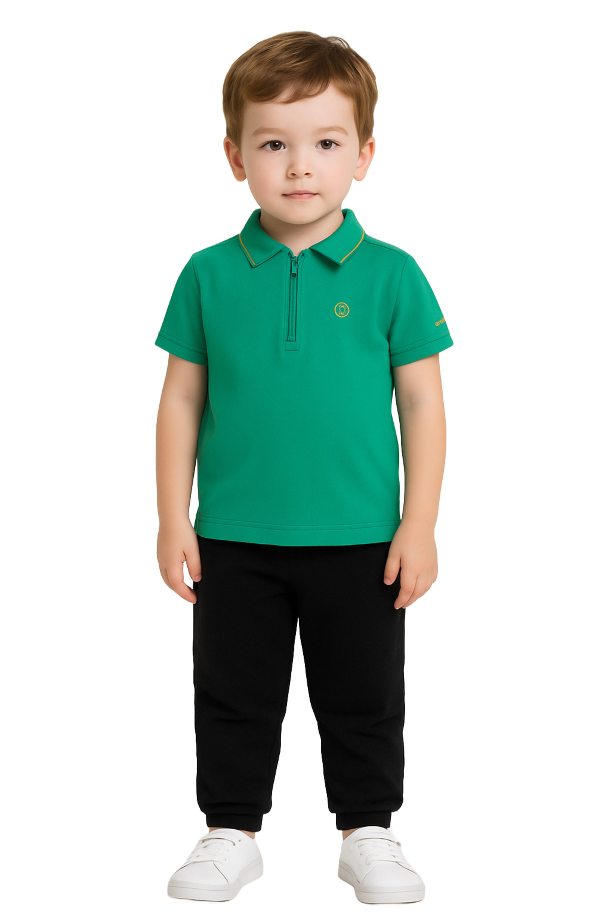 Panço Shirt in Groen: voorkant