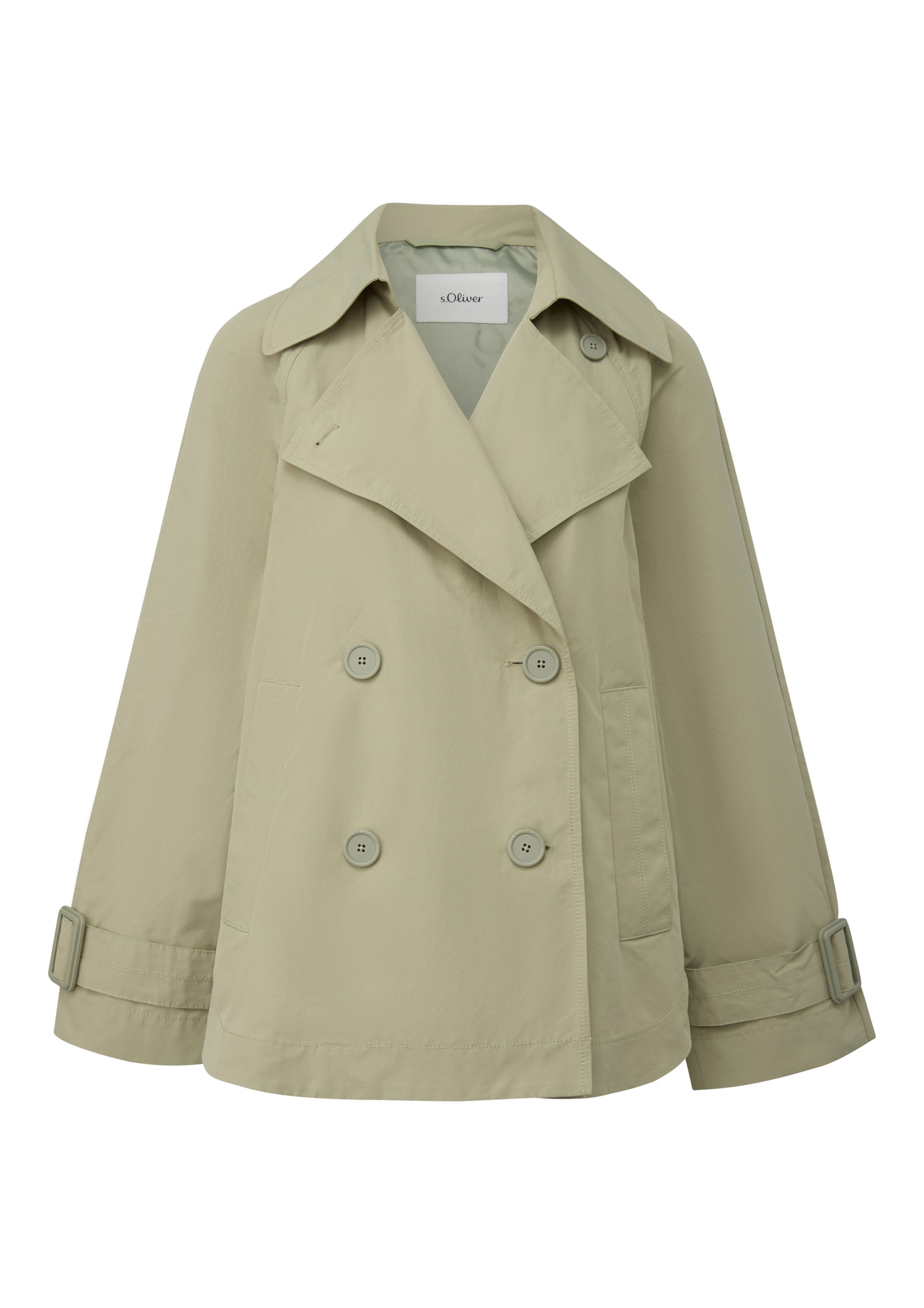 s.Oliver Jacke in Grün: Vorderseite