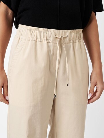TONI Wide Leg Hose in Beige