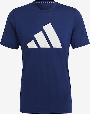 ADIDAS PERFORMANCE Funktsionaalne särk 'Train Essentials Feelready', värv sinine: eest vaates