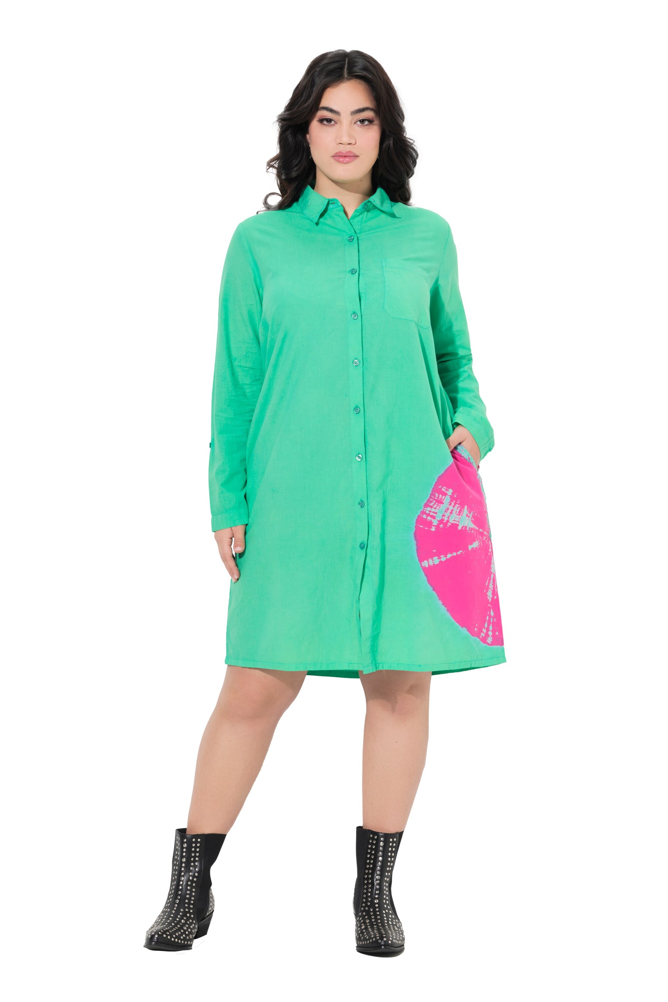 Angel of Style Kleid in Grün: Vorderseite