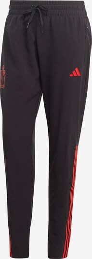 ADIDAS PERFORMANCE Pantalon de sport 'Belgien' en rouge / noir, Vue avec produit