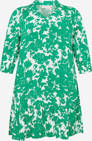 ONLY Carmakoma Dress 'GRETHA' in Green: front