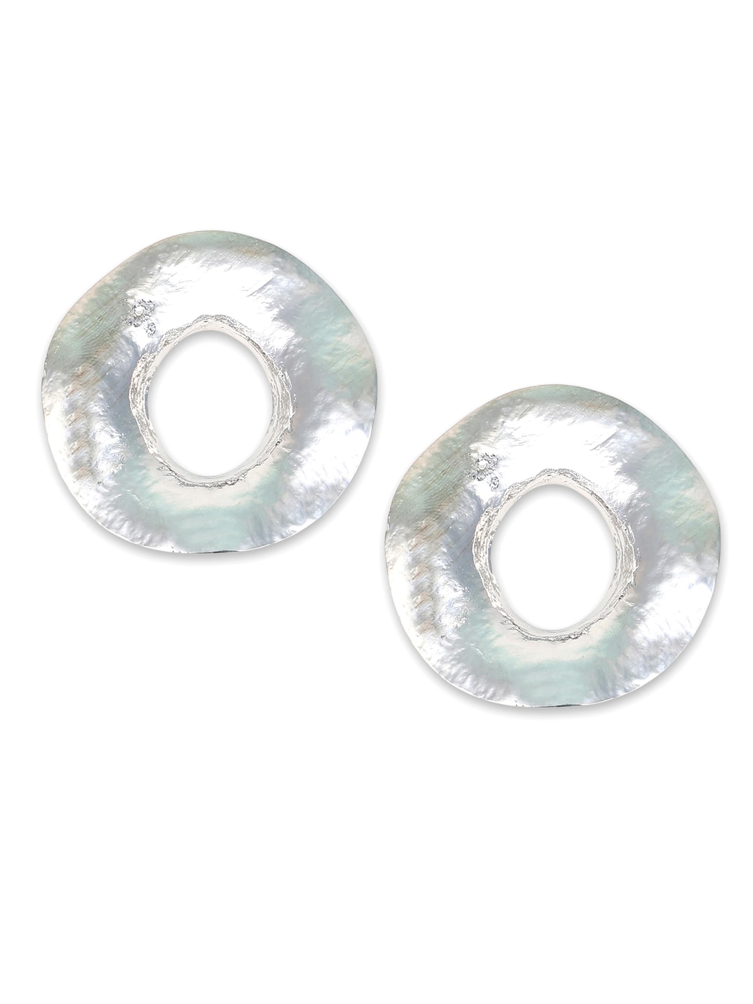 SOHINaušnice 'Terry' - srebro boja: prednji dio