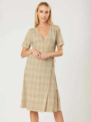 Quiosque Dress in Beige: front