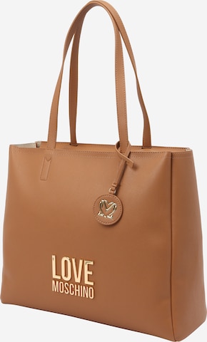 Love Moschino Nákupní taška – béžová: přední strana