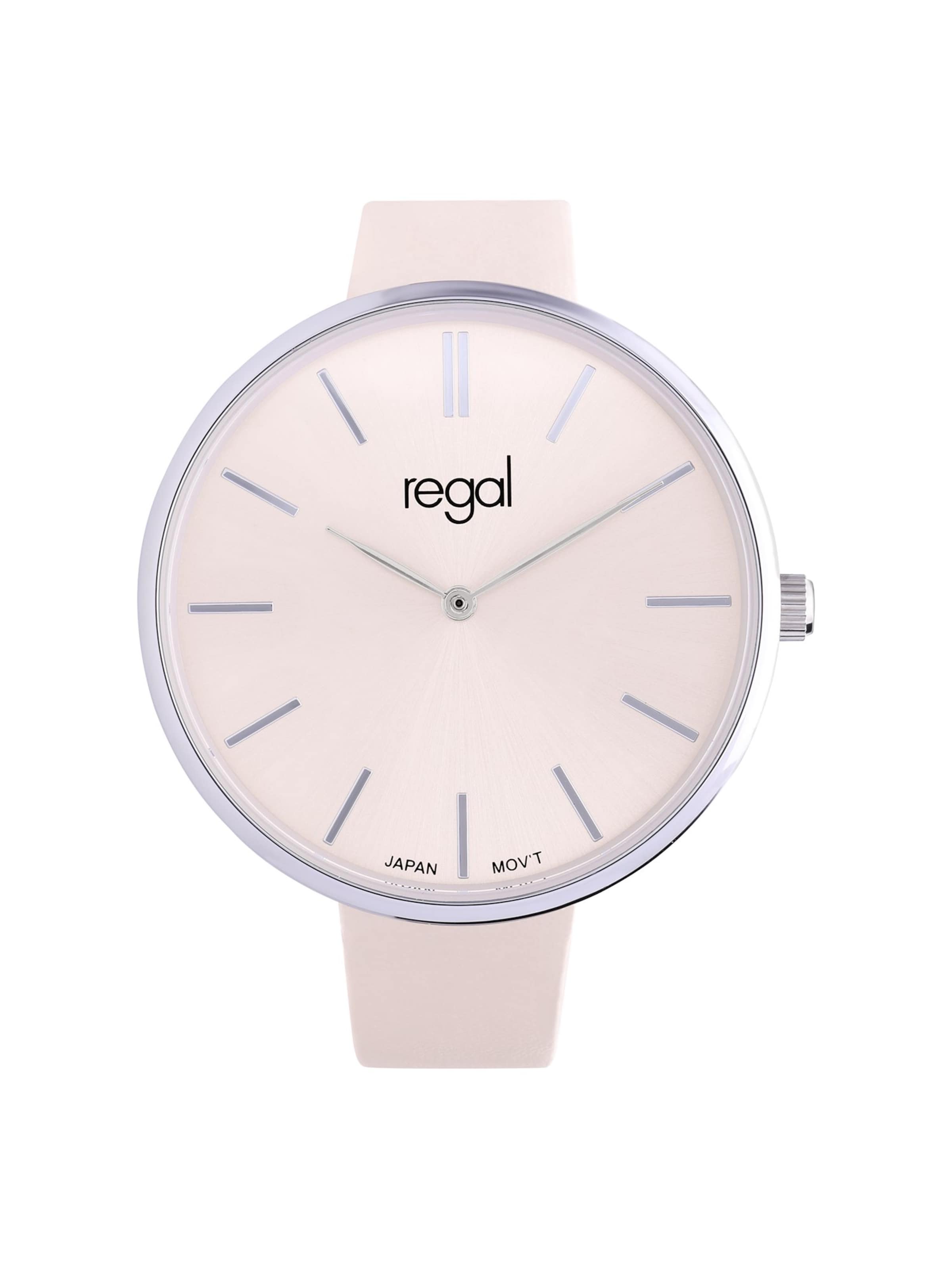 Lucardi Analog Watch 'Einfach' in Pink: front
