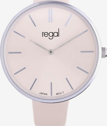 Lucardi Analog Watch 'Einfach' in Pink: front