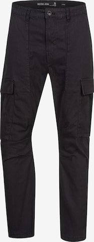 Regular Jeans cargo ' Walsh ' INDICODE JEANS en noir : devant