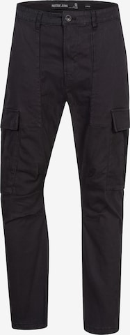 Jeans cargo ' Walsh ' INDICODE JEANS en noir : devant