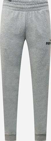 PUMA Workout Pants in Grey: front