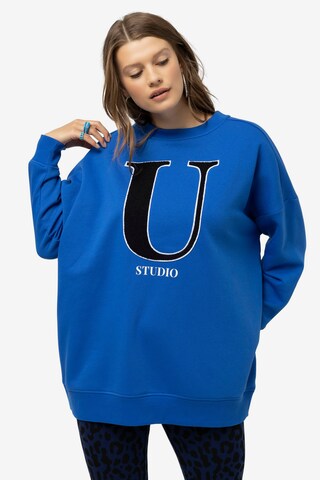 Studio Untold Sweatshirt in Blauw: voorkant