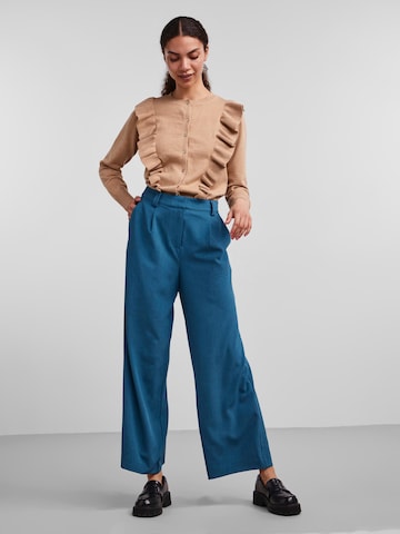 Y.A.S Loose fit Pleat-Front Pants 'Milla' in Green