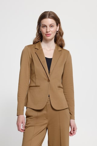 ICHI - Blazer 'Kate' en marrón: frente
