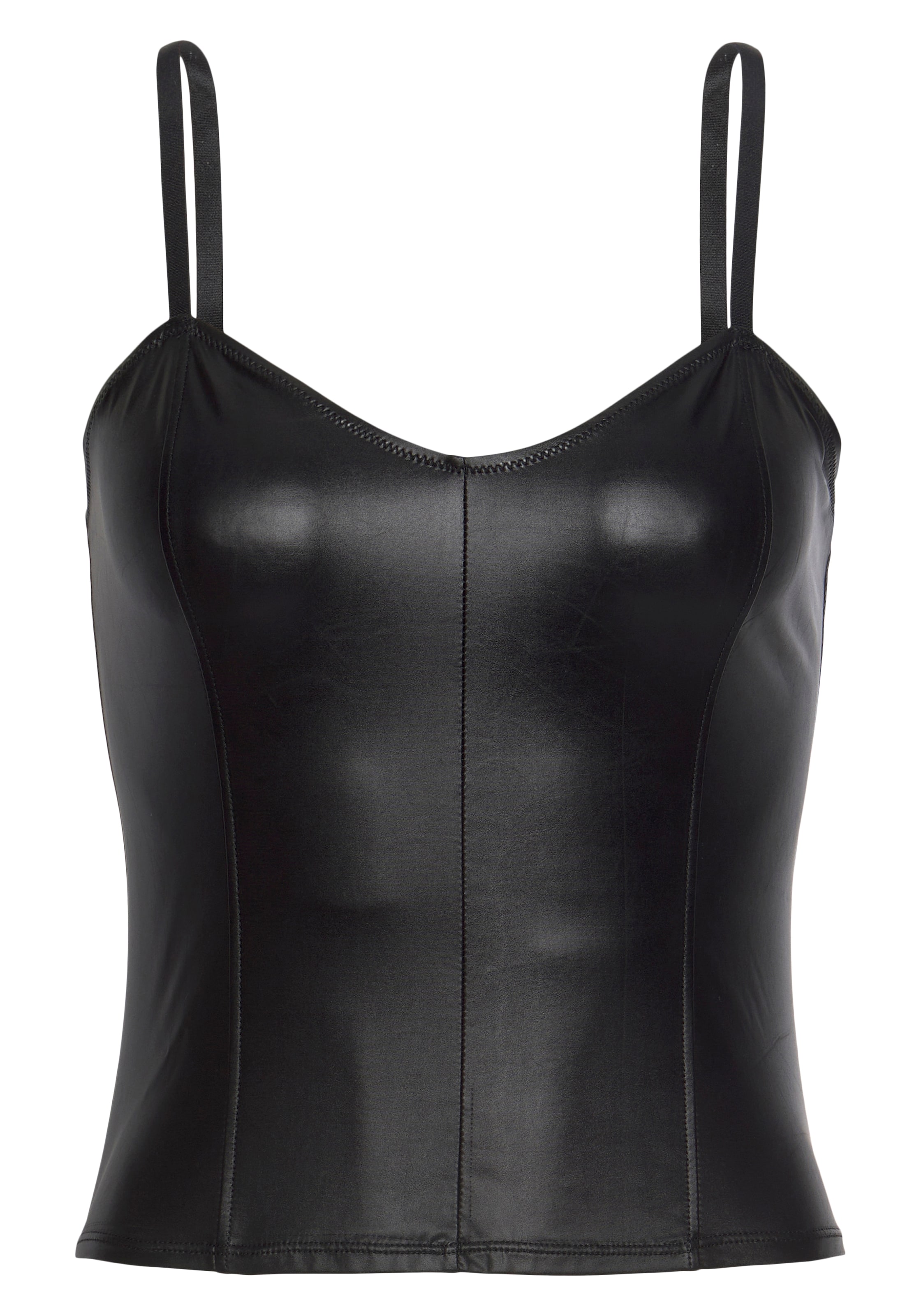 LASCANA Top - Čierna: predná strana