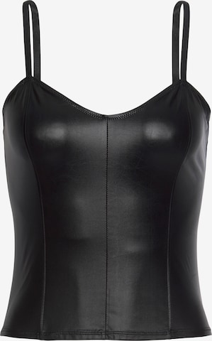 LASCANA Top in Schwarz: predná strana