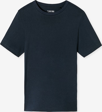 T-Shirt 'Mix + Relax' SCHIESSER en bleu : devant