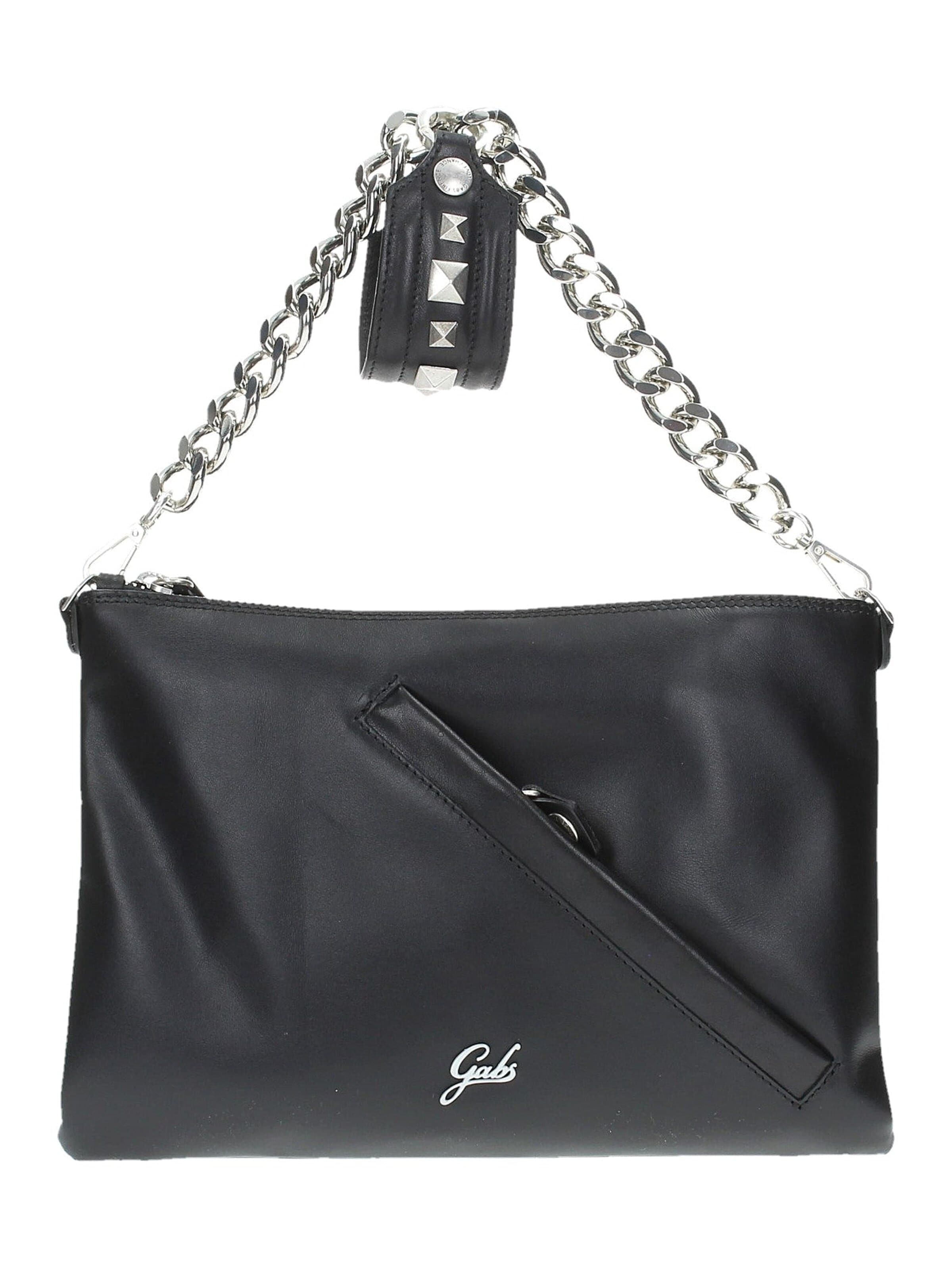 Borsa a mano di Gabs in nero: frontale