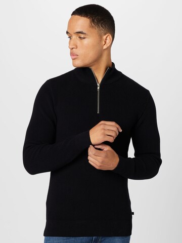 Clean Cut Copenhagen Pullover 'Mario' in Schwarz: predná strana