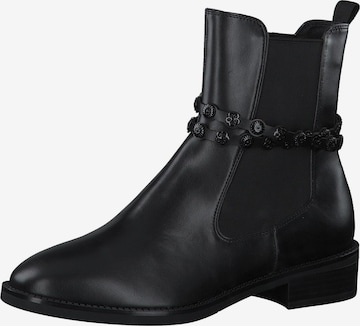 TAMARIS Chelsea Boots in Black: front