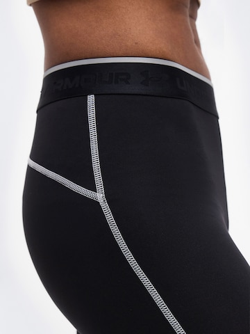 Skinny Pantalon de sport 'Elite' UNDER ARMOUR en noir