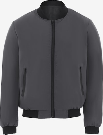 HOMEBASE Between-Season Jacket in Grey: front