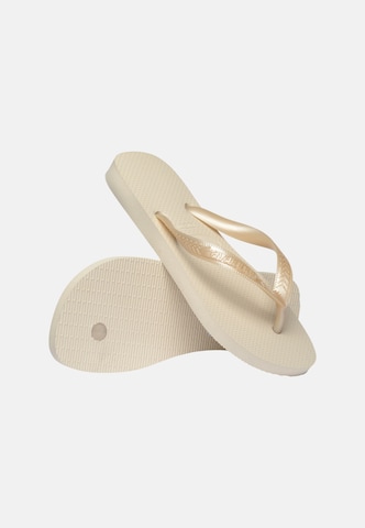 HAVAIANAS Varvastossut 'TOP SENSES' värissä beige