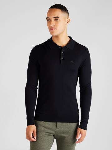 Pull-over Lindbergh en noir : devant