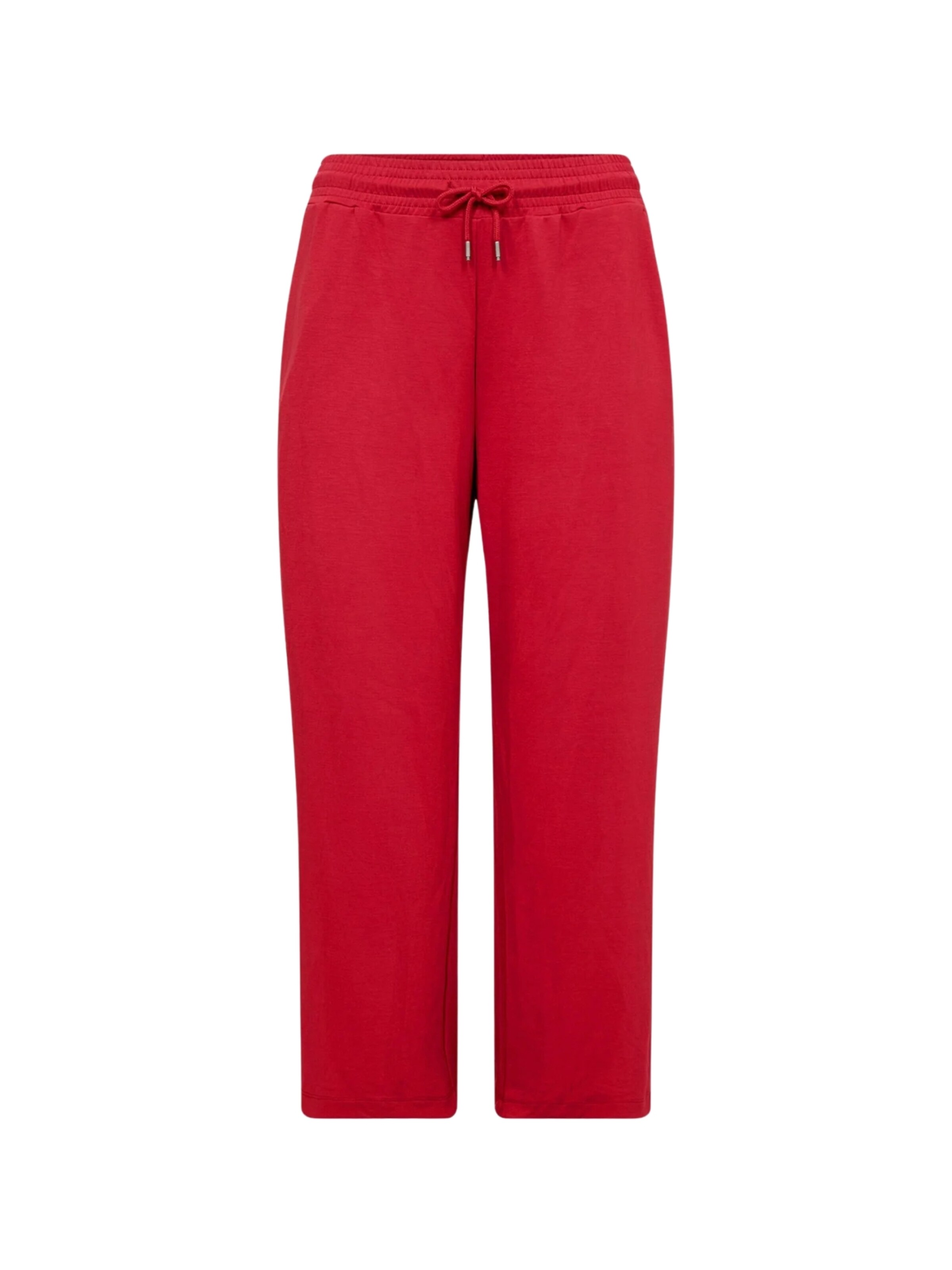 Wasabi Concept Zvonové kalhoty Kalhoty 'SABINA' – červená: přední strana