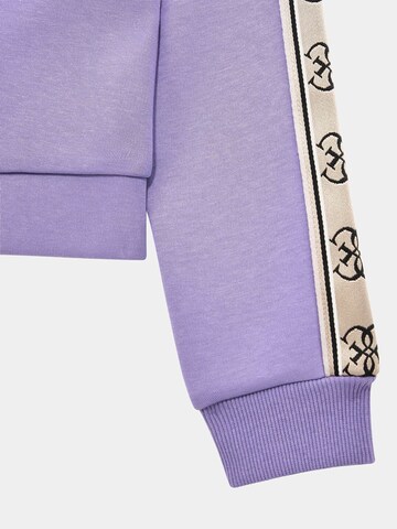 GUESS Knit Cardigan in Purple