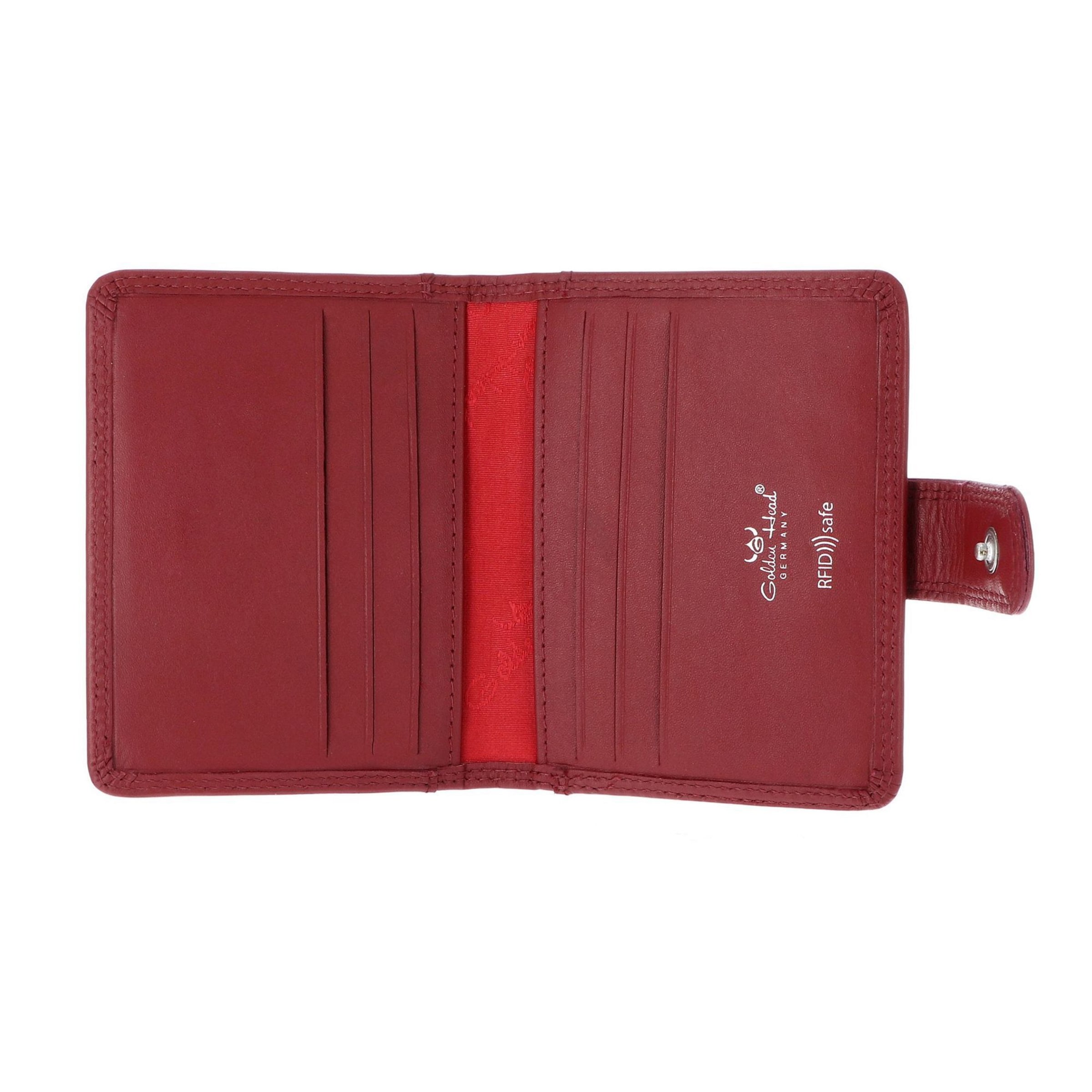 GOLDEN HEAD Portemonnee 'Polo' in Rood