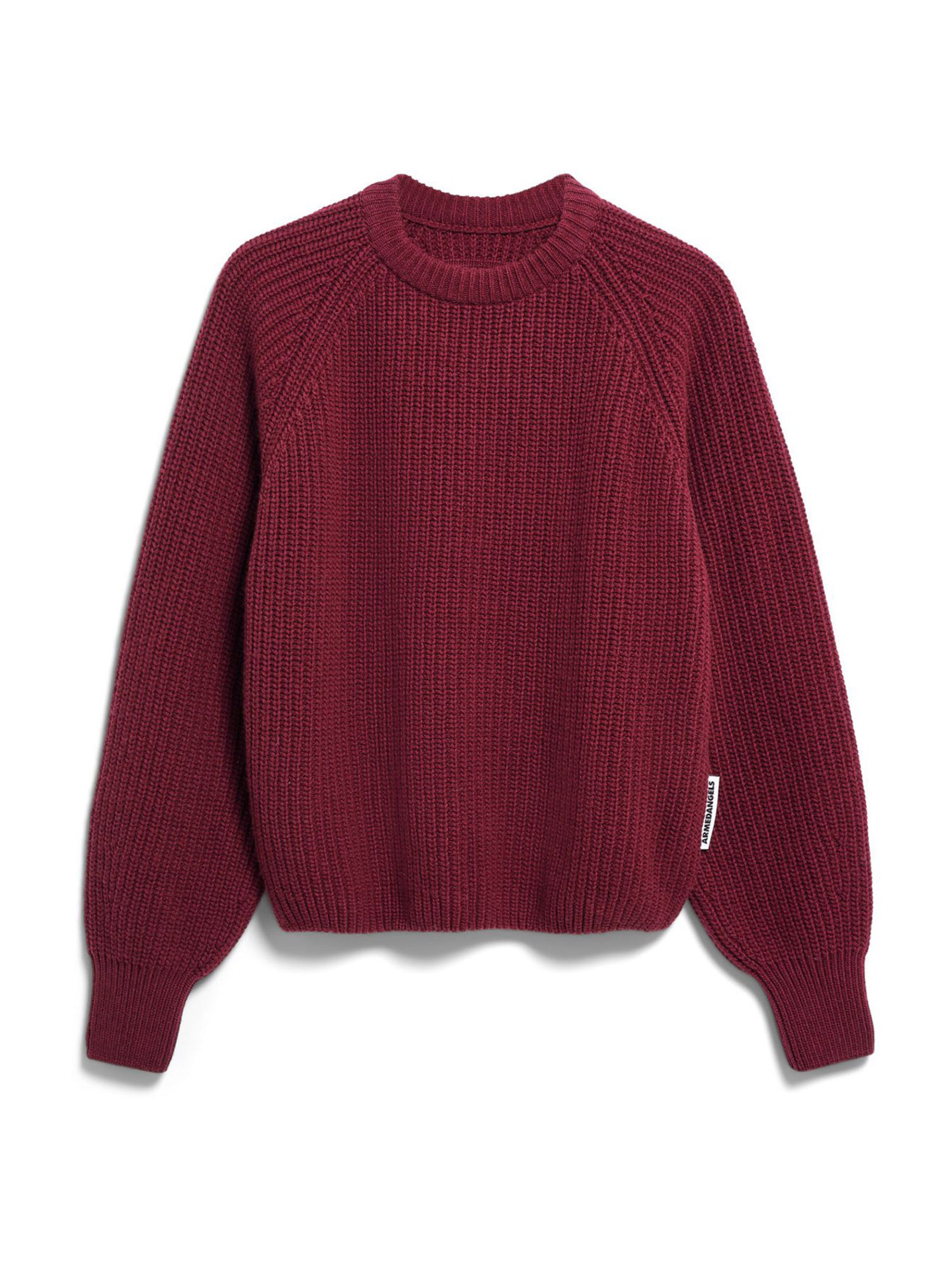 ARMEDANGELS Pullover 'KAAGI' in Rot: Vorderseite