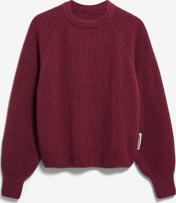 Pull-over 'KAAGI' ARMEDANGELS en rouge : devant