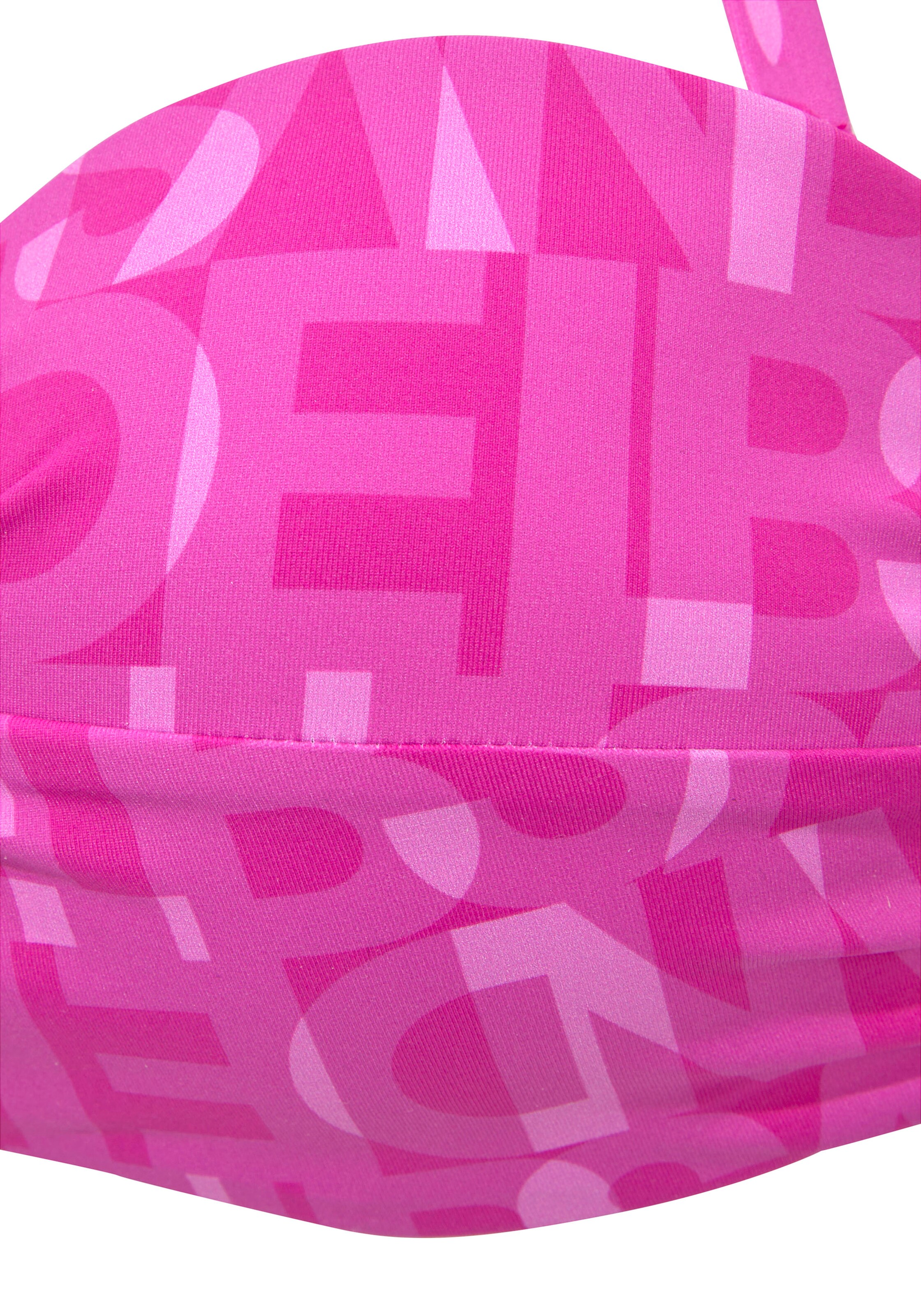 Elbsand Bandeau Bikini Top in Pink